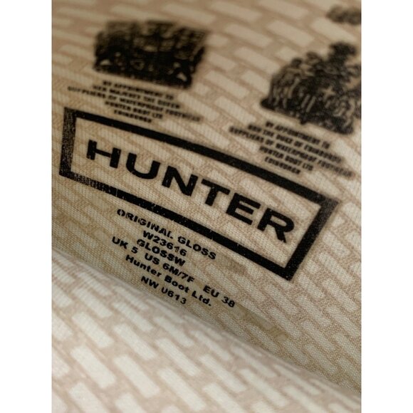 Women’s Hunter Black Rain Boots Size 7 - Picture 14 of 14